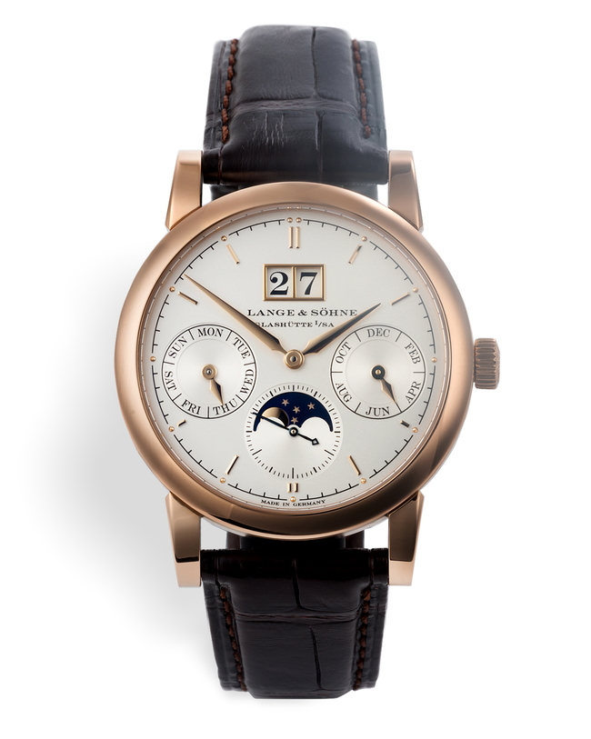 ref 330.032E | 38.5mm 18ct Rose Gold | A. Lange & Söhne Saxonia Annual Calendar