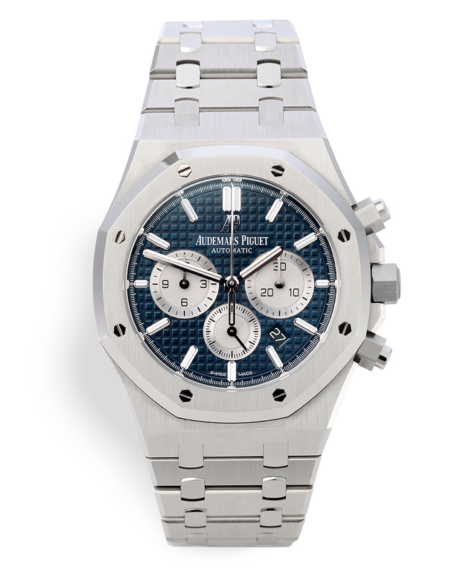 ref 26331ST.OO.1220ST.01 | Brand New 'Blue Dial' | Audemars Piguet Royal Oak Chronograph