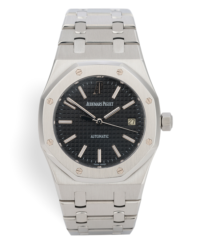 ref 15300ST.OO.120ST.O3 | 'Full Set' Black Dial | Audemars Piguet Royal Oak