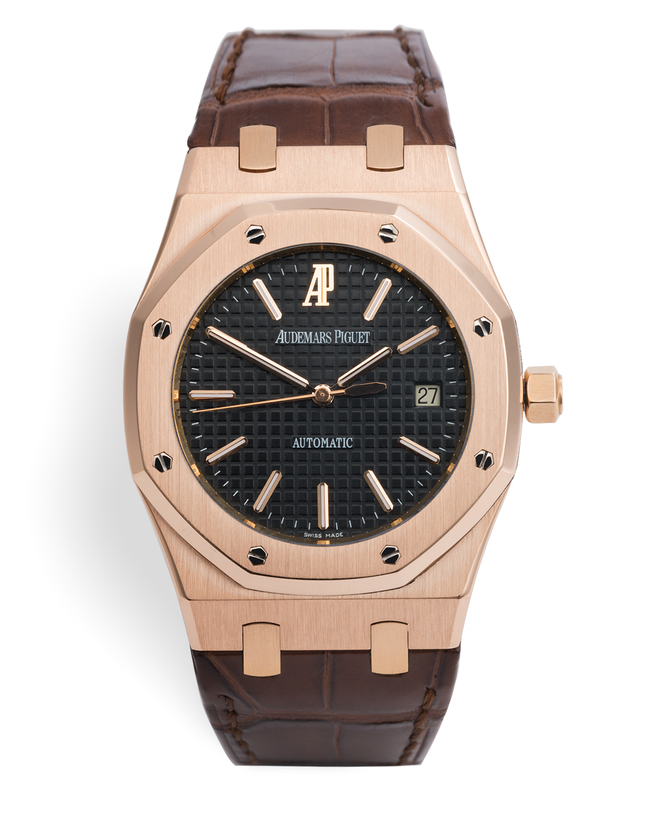 ref 15300OR.OO.D002CR.01 | 'Rose Gold' Full Set | Audemars Piguet Royal Oak