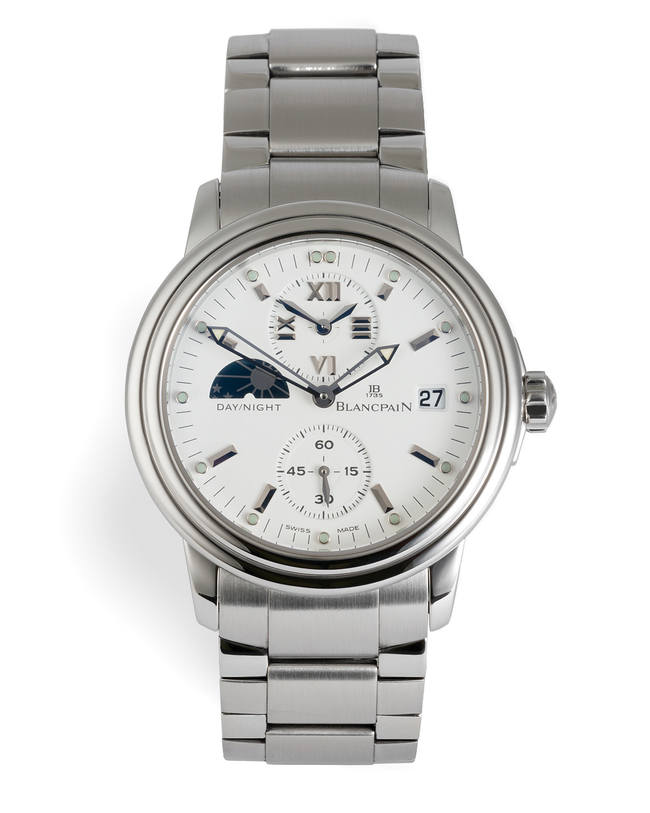 ref 2160-1127-53 | 38mm Box & Papers | Blancpain Léman Day/Night