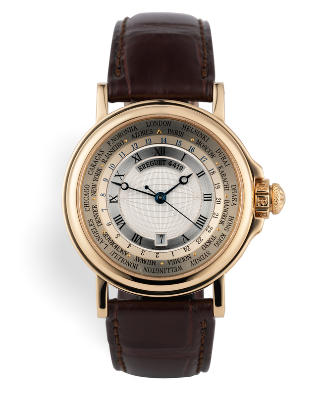 ref 3700BA | Yellow Gold World Time | Breguet Marine World Time