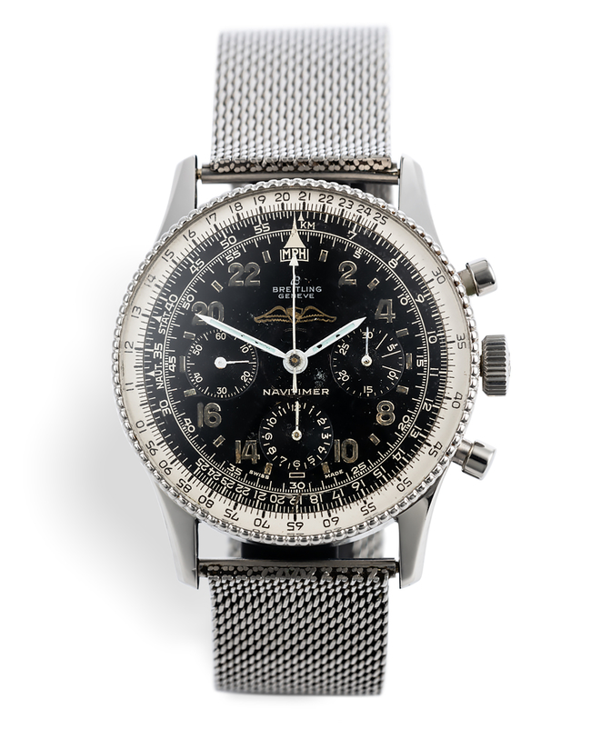 Rare All Black Dial "Scott Carpenter" | ref 809 | Breitling Navitimer