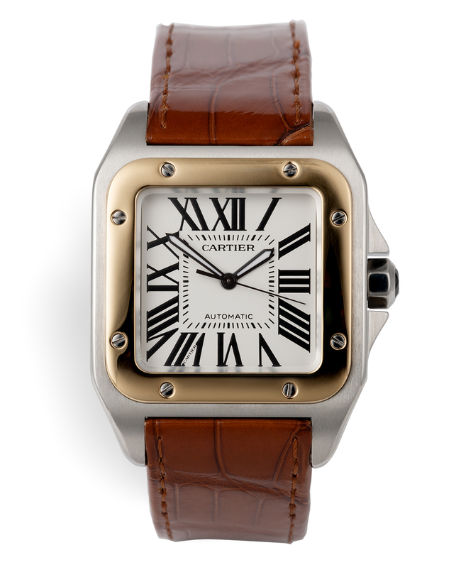 Gold & Steel XL | ref W20072X7 | Cartier Santos 100