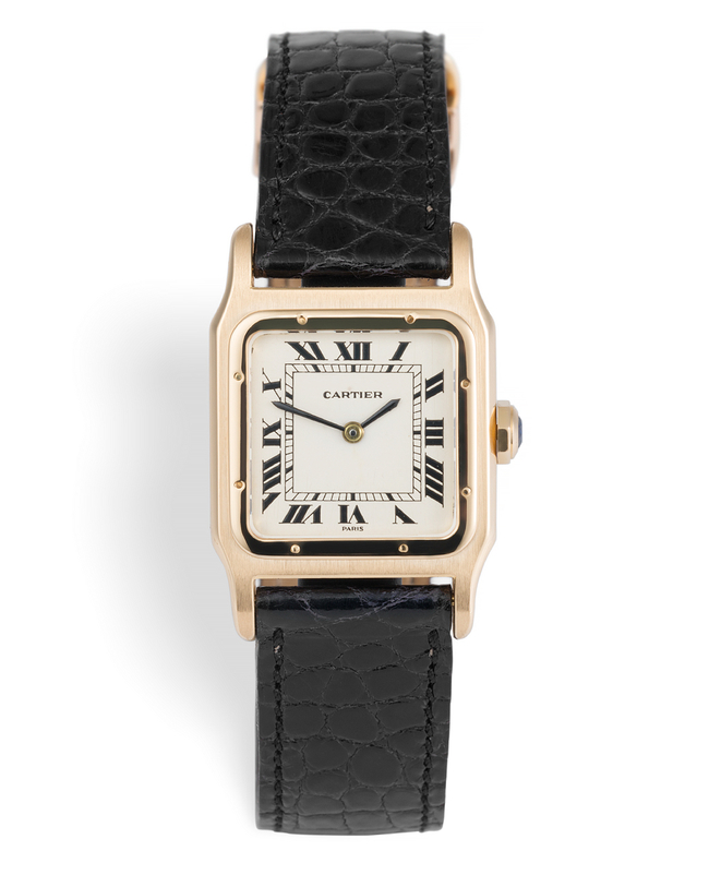 cartier santos dumont yellow gold