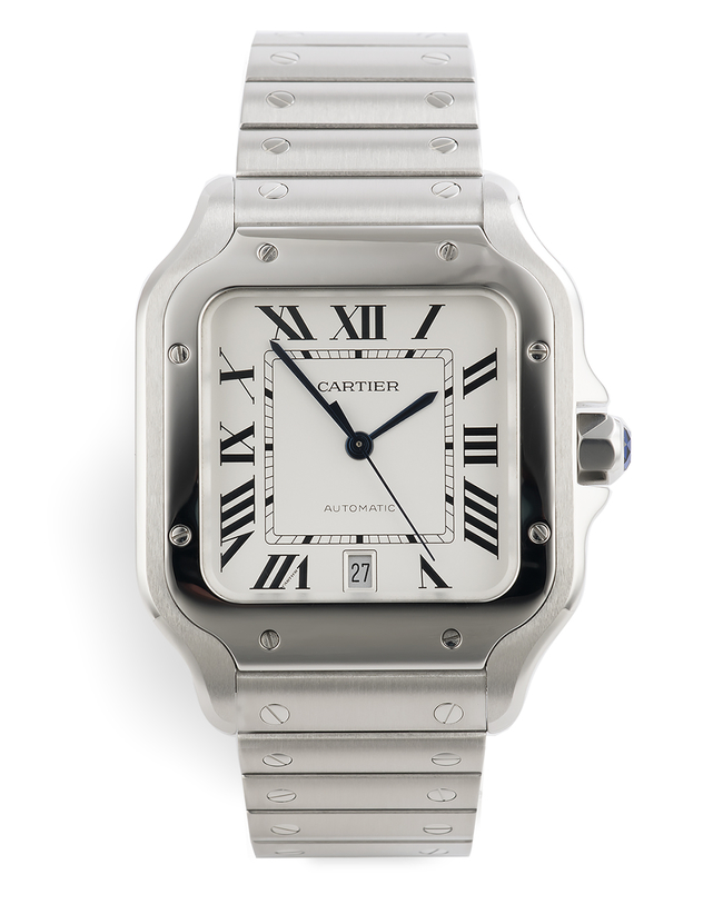 ref WSSA0018 | Interchangeable Strap & Bracelet | Cartier Santos