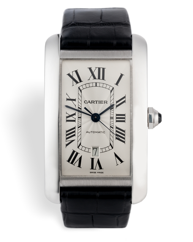 ref 2928 | 18ct White Gold | Cartier Tank Americaine XL