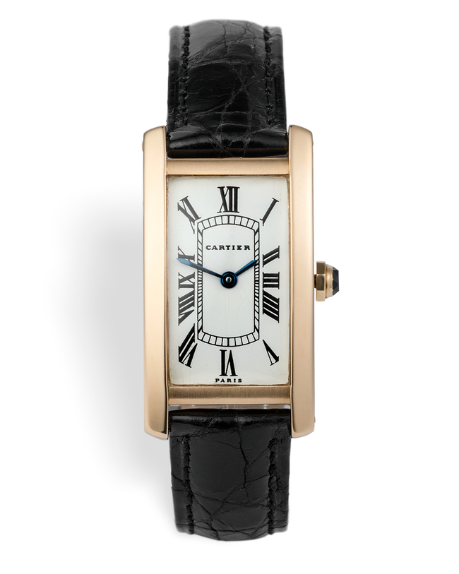 | Yellow Gold 'Paris Dial' | Cartier Tank Cintrée