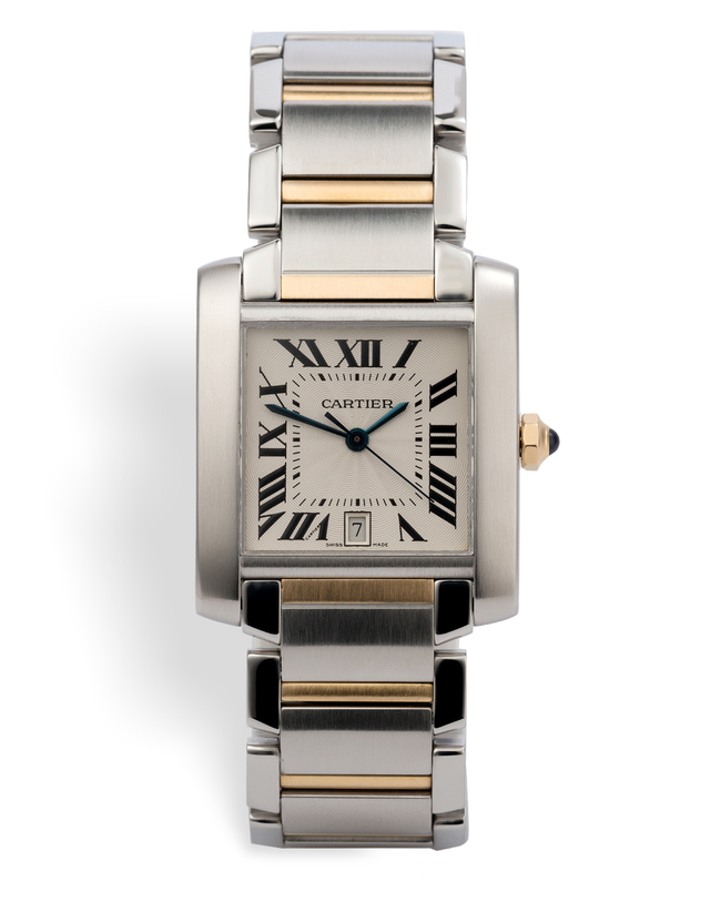 ref W51005Q4 | Steel & Gold Automatic | Cartier Tank Française