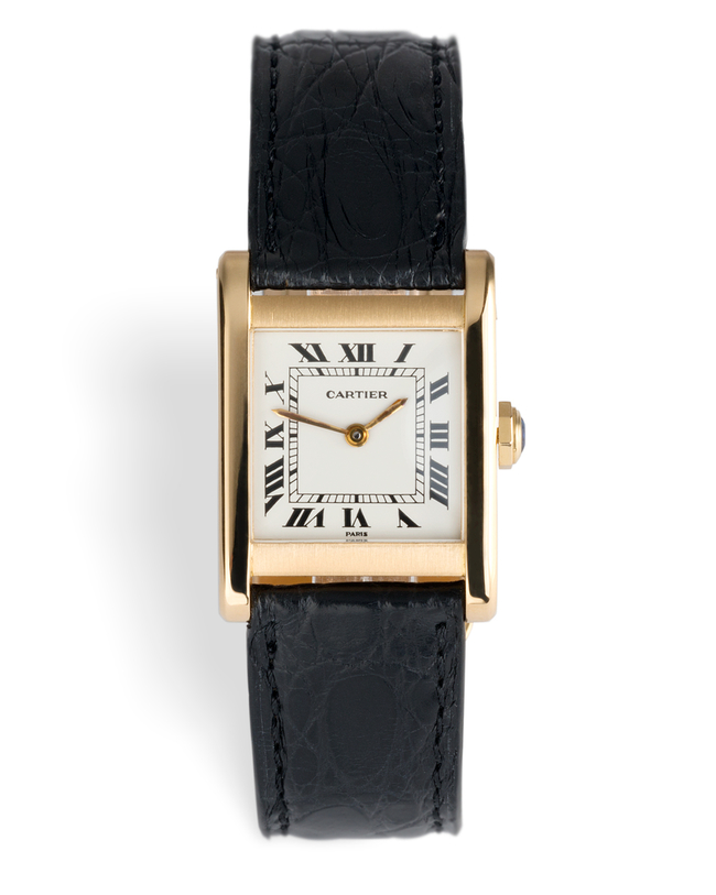 ref Vintage | Yellow Gold 'Paris Dial' | Cartier Tank Normale