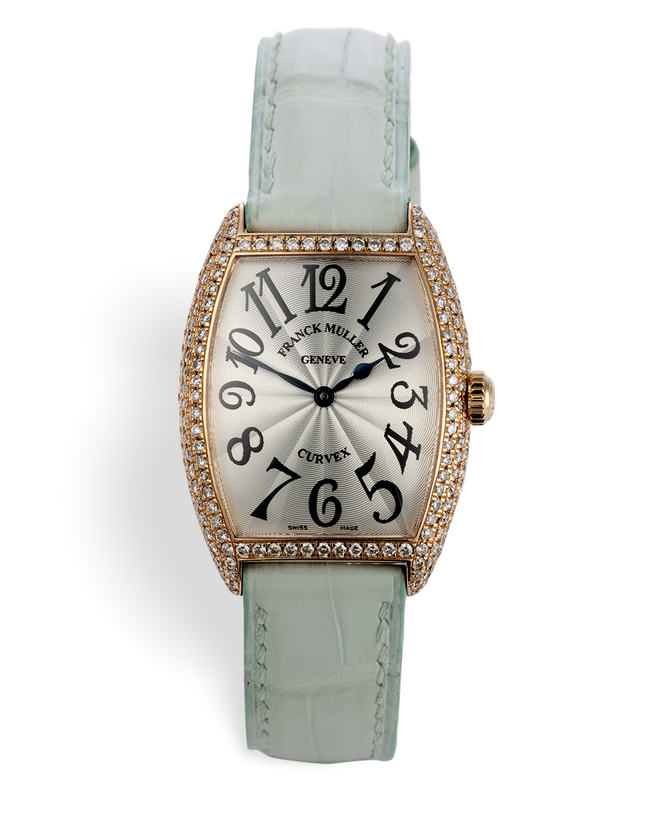 ref 7502 QZ | Box & Certificate | Franck Muller Cintrée Curvex Sunset