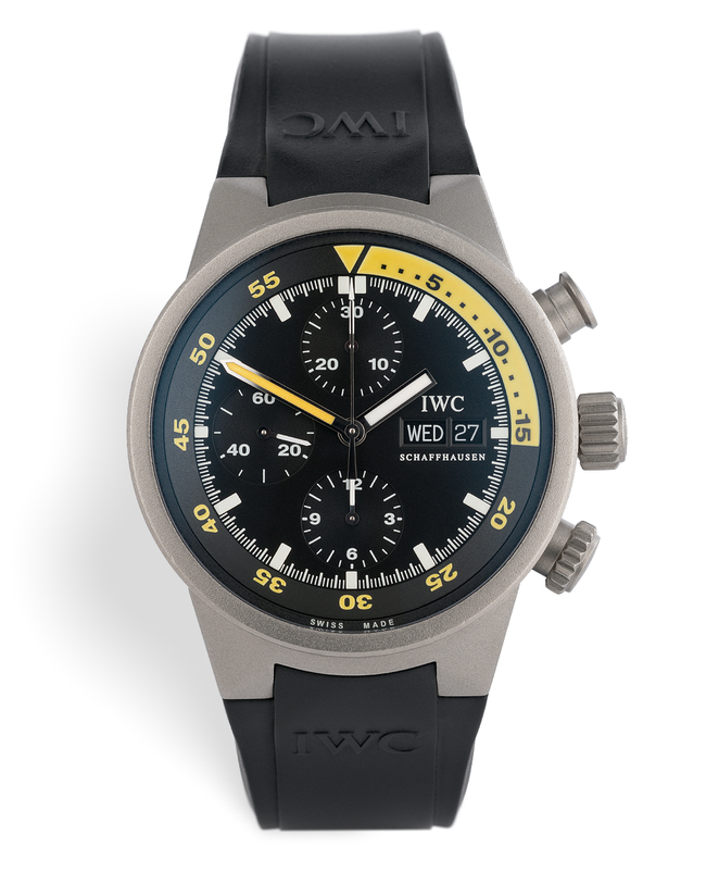 IWC Aquatimer Chronograph Watches | ref IW371903 | Titanium 'Full Set ...