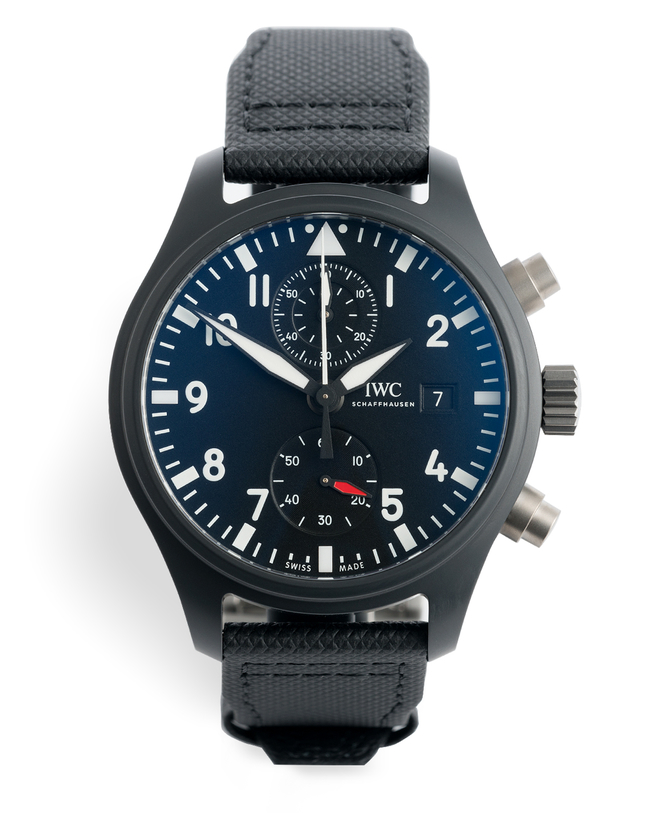 ref IW389001 | Brand New “Ceramic Case” | IWC Pilot's Chronograph