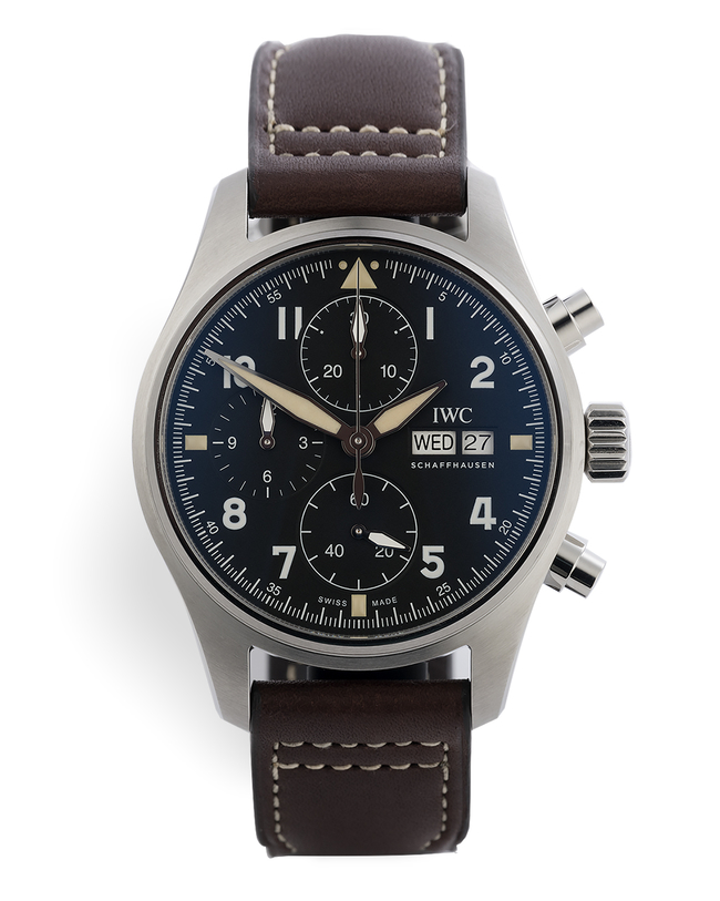 ref IW387903 | Unworn 'Full Set' | IWC Flieger Chronograph Spitfire