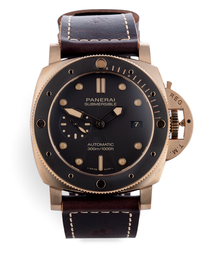ref PAM00968 | 'Brand New' 47mm Full Set | Panerai Submersible Bronzo