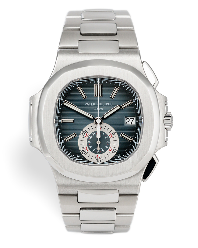 Patek Philippe Nautilus Chronograph Watches | ref 5980/1A-001 | Rare ...