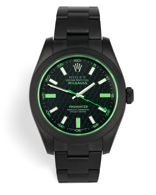 ref 116400GV | Limited Edition 'One of 100' | Pro Hunter Milgauss