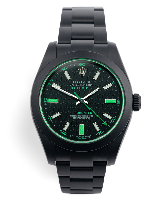ref 116400GV | Only 100 Made | Pro Hunter Milgauss