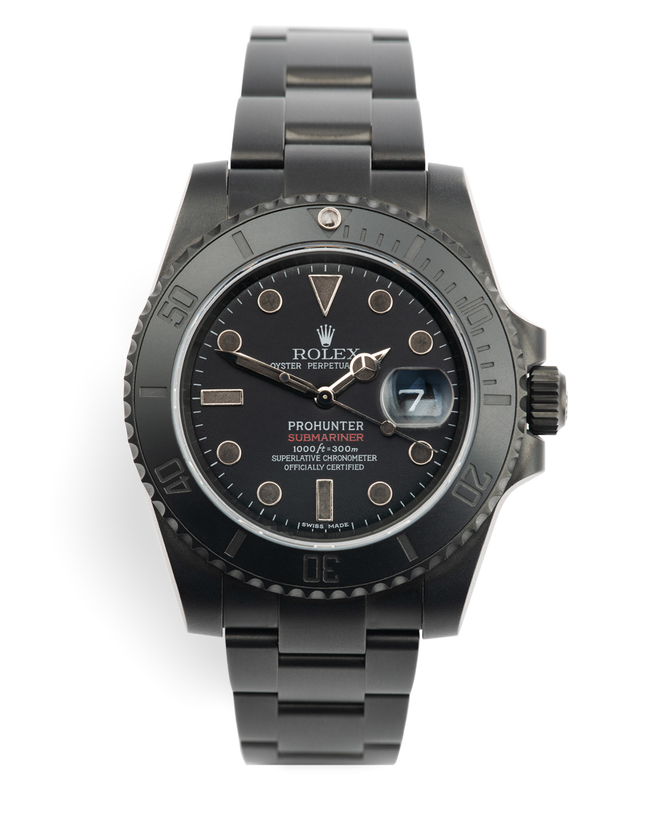 One of 100 | ref 116610LN | Pro Hunter Phantom Submariner