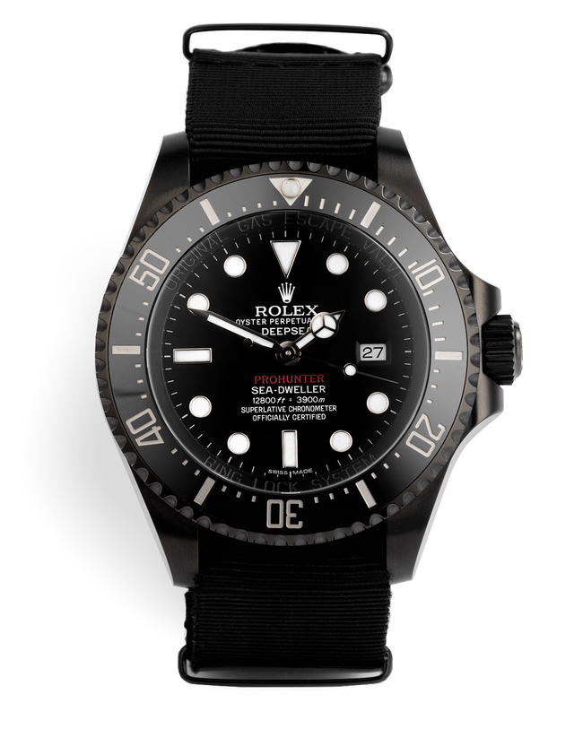 ref 116660 | One of 100 | Pro Hunter Sea-Dweller Deepsea Military