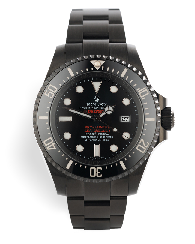 ref 116660 | 'One of 100' Double Red | Pro Hunter Sea-Dweller Deepsea