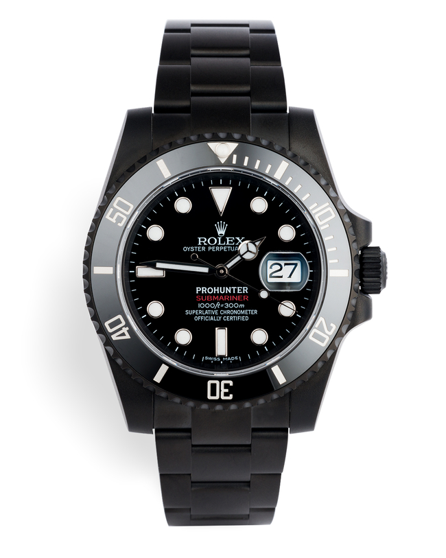 ref 116610LN | Limited Edition 'One of 100' | Pro Hunter Stealth Submariner Date