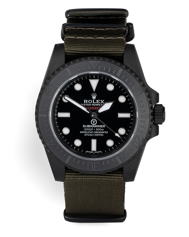 Pro Hunter Submariner Military Watches ref 114060 Limited to 100 Pieces The Watch Club
