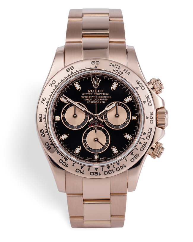 ref 116505 | 18ct Everose Gold 'Full Set' | Rolex Cosmograph Daytona