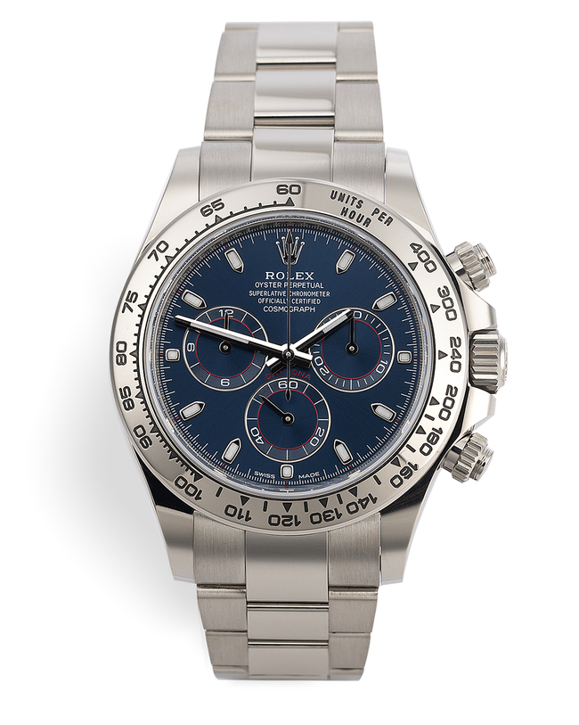 116509 blue dial