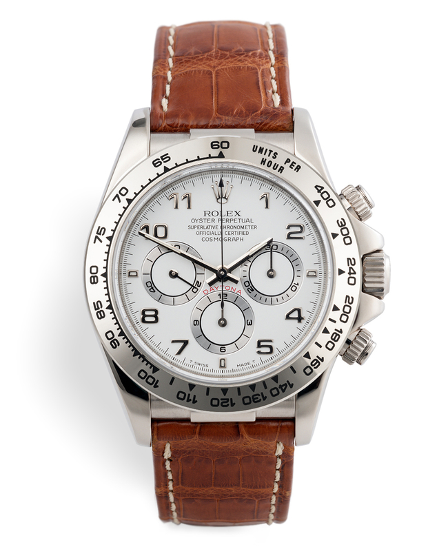 ref 16519 | 18ct White Gold 'Zenith' | Rolex Cosmograph Daytona
