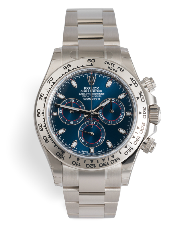 ref 116509 | 'Fully Stickered' White Gold | Rolex Cosmograph Daytona