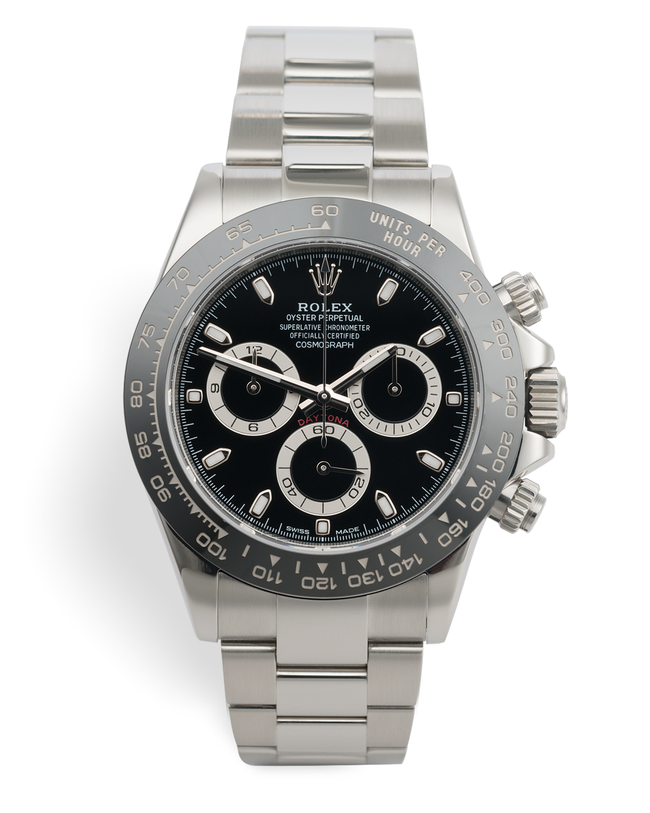 ref 116500LN | Cerachrom Bezel '5 Year Warranty' | Rolex Cosmograph Daytona