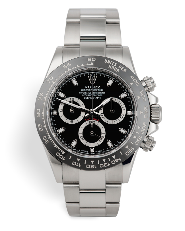 ref 116500LN | 'Cerachrom Model' Rolex Warranty | Rolex Cosmograph Daytona
