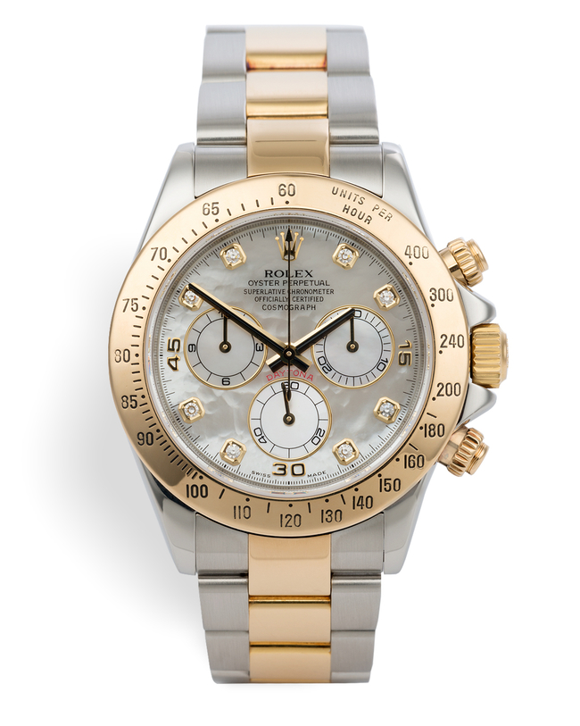 Rolex Cosmograph Daytona Watches | ref 116523 | Diamond Mother of Pearl ...