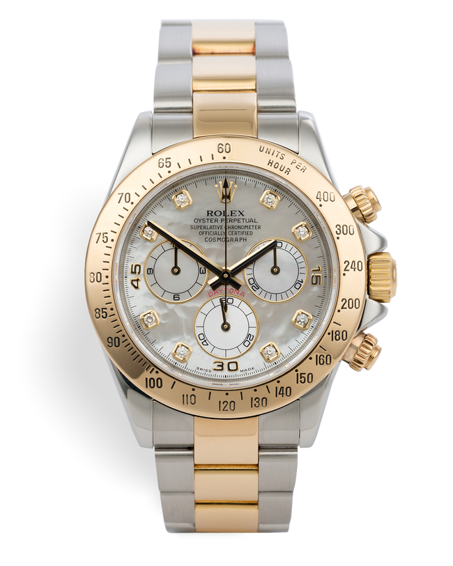 ref 116523 | Diamond Mother of Pearl | Rolex Cosmograph Daytona