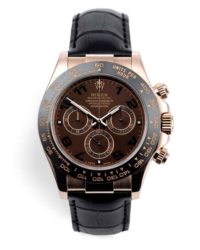 ref 116515LN | Everose Gold & Cerachrom | Rolex Cosmograph Daytona