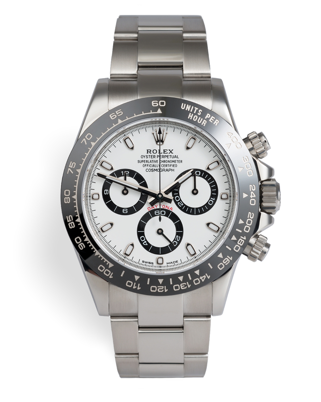 ref 116500LN | Latest Model 'Cerachrom Bezel' | Rolex Cosmograph Daytona