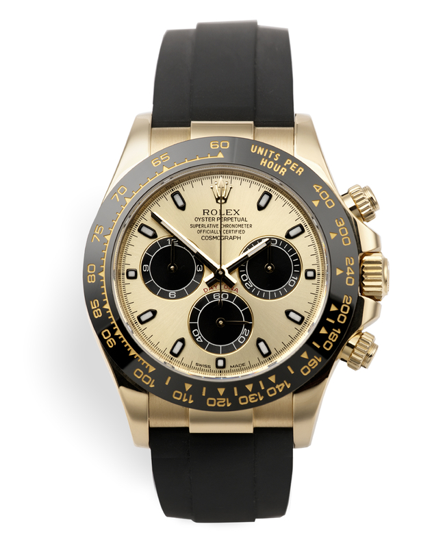 ref 116518LN | 'Yellow Gold' Cerachrom Bezel | Rolex Cosmograph Daytona