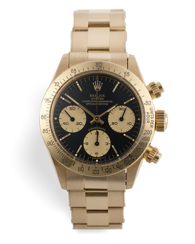 ref 6265 | Rare 18ct Yellow Gold | Rolex Cosmograph Daytona
