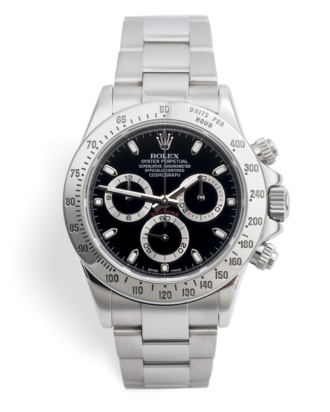 ref 116520 | Serviced By Rolex | Rolex Cosmograph Daytona