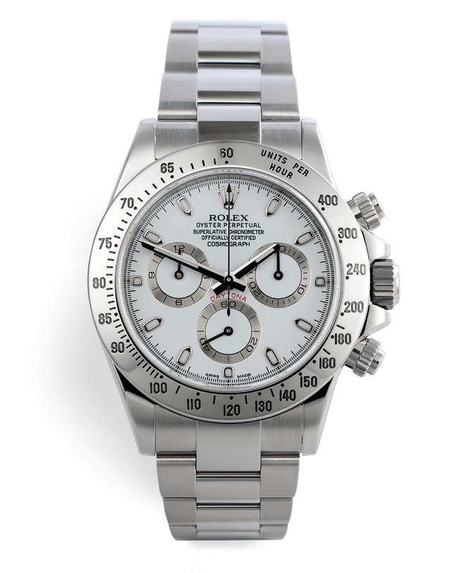 ref 116520 | 'Final Series' Rolex Warranty to 2021 | Rolex Cosmograph Daytona