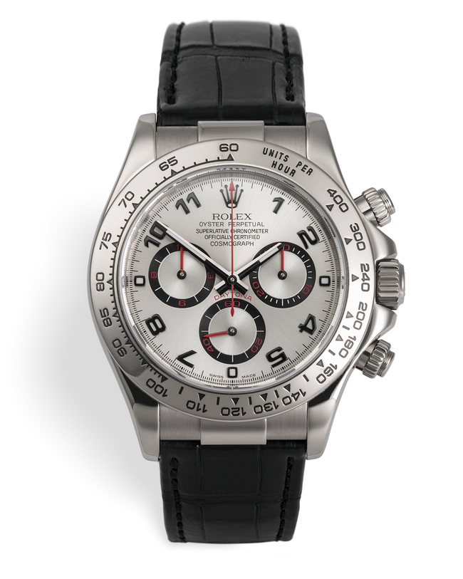 ref 116519 | White Gold 'Racing Dial' | Rolex Cosmograph Daytona