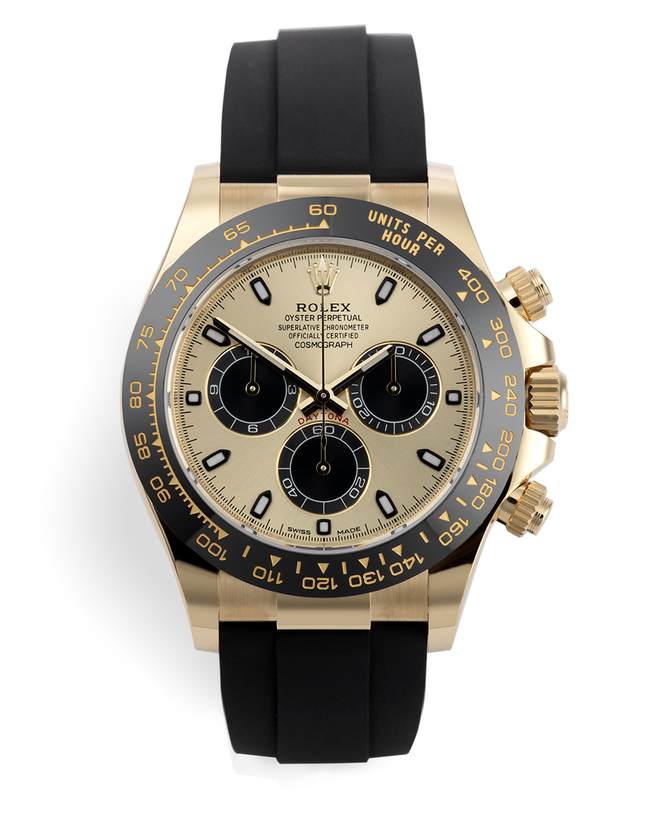ref 116518LN | Yellow Gold 'Limoncello' | Rolex Cosmograph Daytona