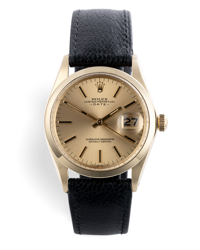 ref 1500 | '14ct Yellow Gold' | Rolex Date