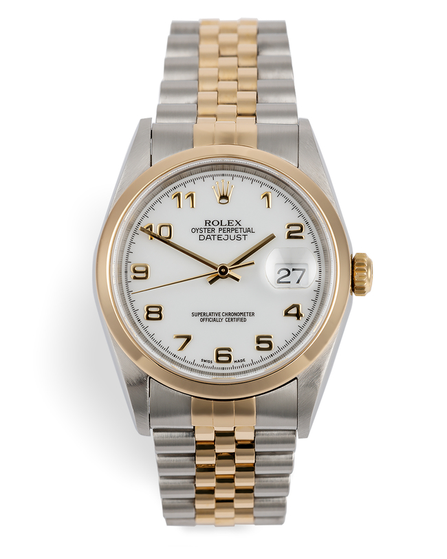 ref 16203 | 18ct Yellow Gold & Steel | Rolex Datejust