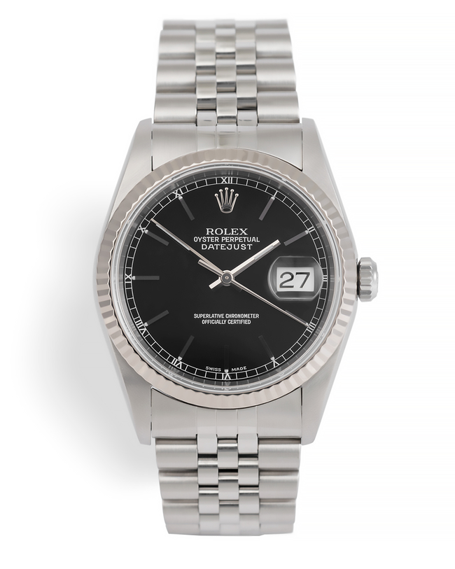 ref 16234 | 36mm 'White Gold Bezel' | Rolex Datejust