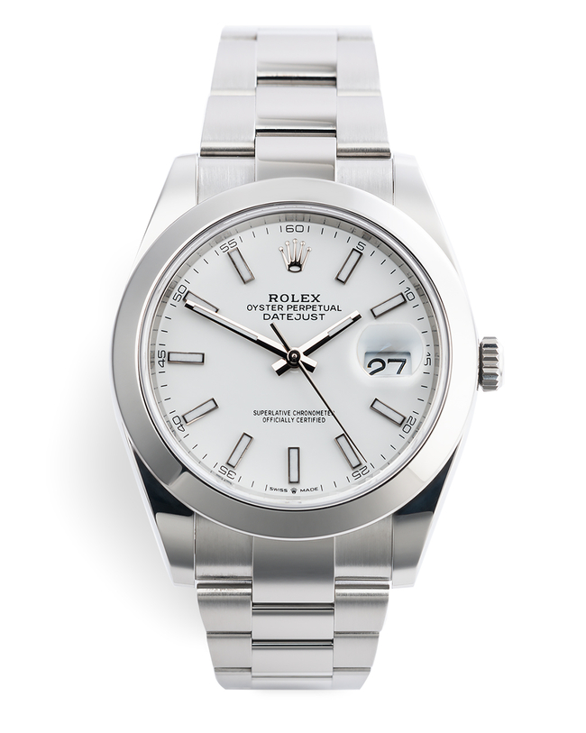 ref 126300 | Rolex Warranty to 2023 | Rolex Datejust 41