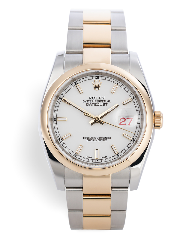 ref 116203 | Box & Certificate 'Roulette' | Rolex Datejust