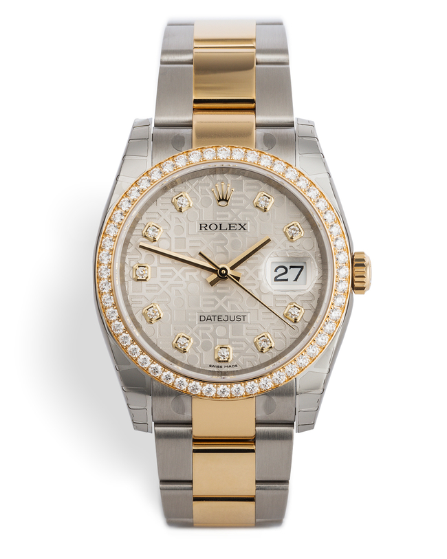 ref 116243 | 'Diamond Bezel' Fully Stickered | Rolex Datejust