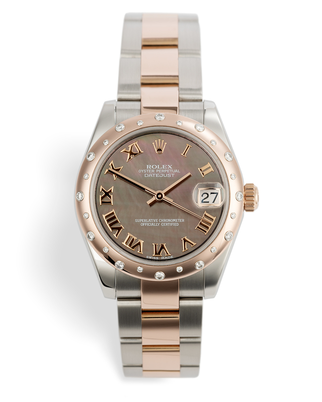 ref 178341 | Everose & Steel 'Diamond Bezel' | Rolex Datejust